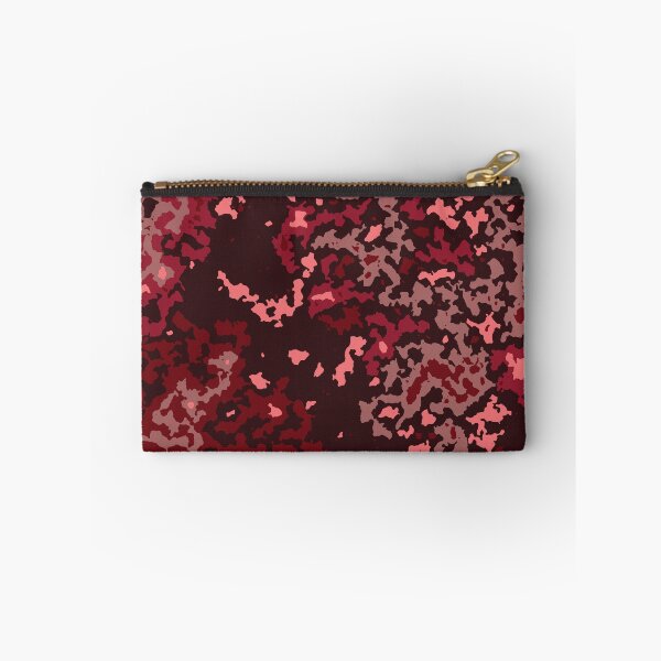 Item preview, Red Camouflage Digital Cloud Pattern in Red Shades and Pink designed and sold by ShopieHome.