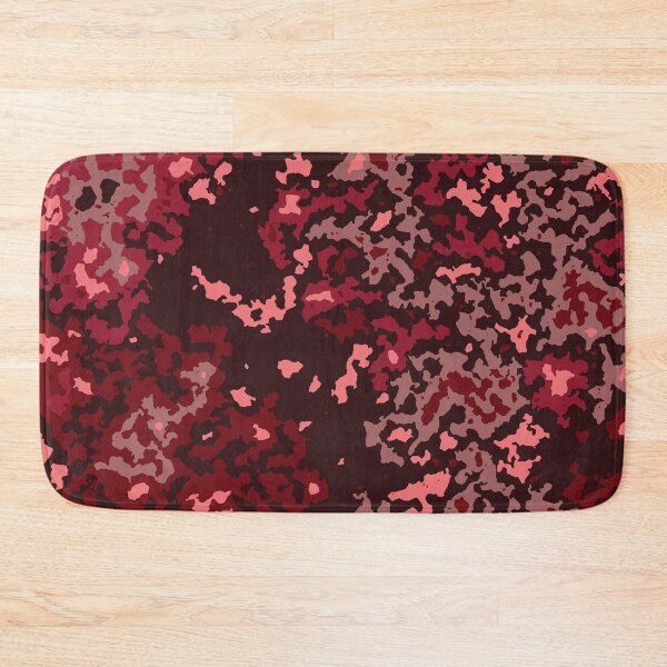Item preview, Red Camouflage Digital Cloud Pattern in Red Shades and Pink designed and sold by ShopieHome.