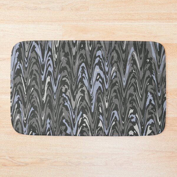 Item preview, Gray Camouflage Digital Liquify Pattern in Gray Shades and Black designed and sold by ShopieHome.