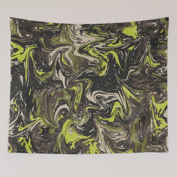 Item preview, Military Camouflage Digital Pattern in Green, Brown and Beige designed and sold by ShopieHome.