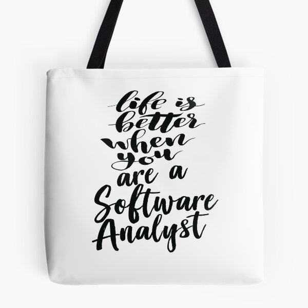 Aperçu de l'œuvre La vie est meilleure lorsque vous êtes analyste logiciel créée et vendue par ProjectX23.