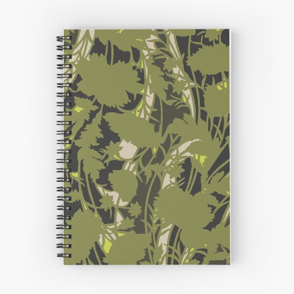 Item preview, Leaves Camouflage Digital Flowers Pattern in Green, Brown and Beige designed and sold by ShopieHome.