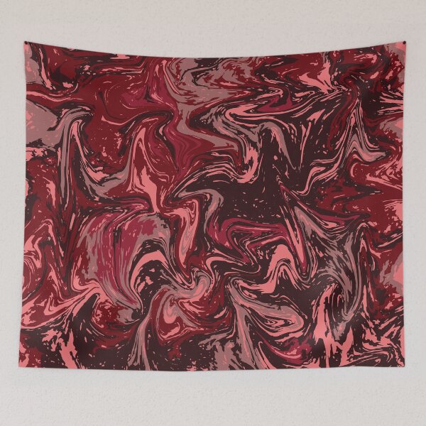 Item preview, Red Camouflage Digital Pattern in Red Shades and Pink designed and sold by ShopieHome.