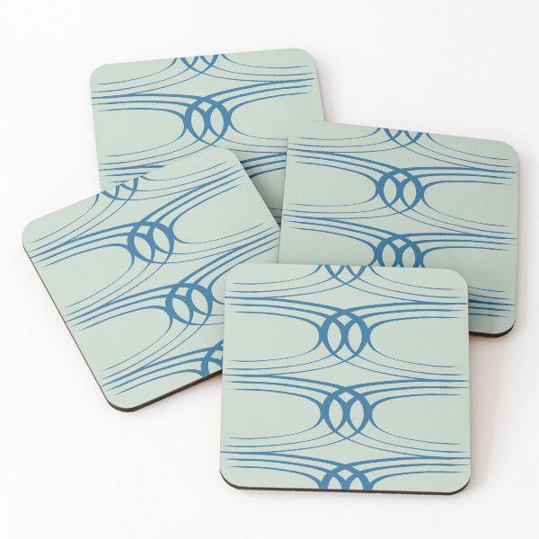 Item preview, Mara Blue on Seafoam designed and sold by ErinLP.