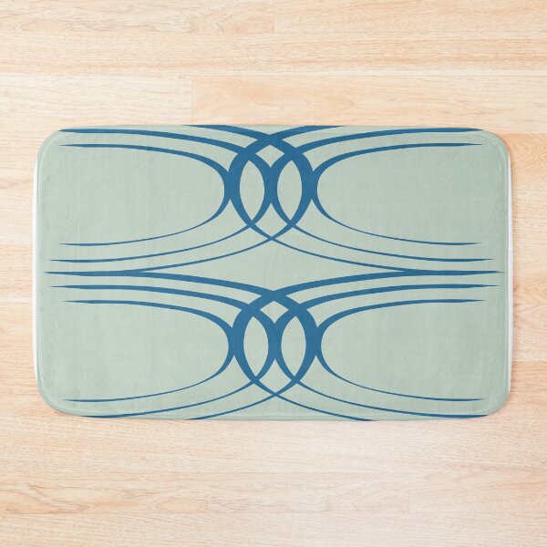 Item preview, Mara Blue on Seafoam designed and sold by ErinLP.