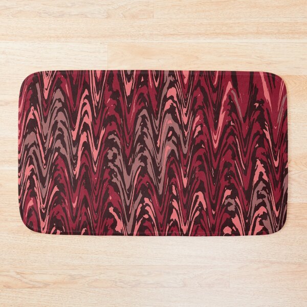 Item preview, Red Camouflage Digital Liquify Pattern in Red Shades and Pink designed and sold by ShopieHome.