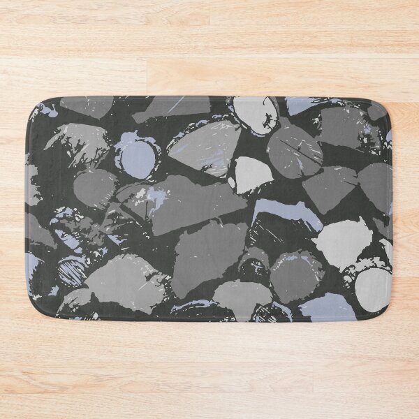 Item preview, Gray Camouflage Digital Wood Pattern in Gray Shades and Black designed and sold by ShopieHome.