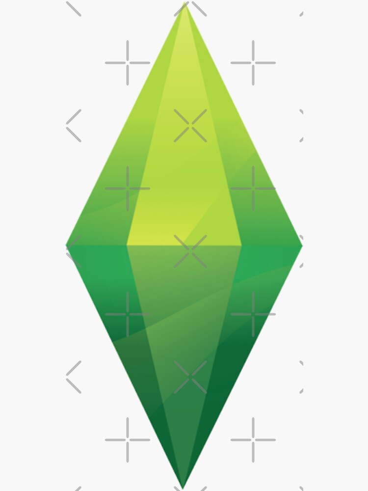 Plumbob The Sims Sticker For Sale By Vanidorr Redbubble