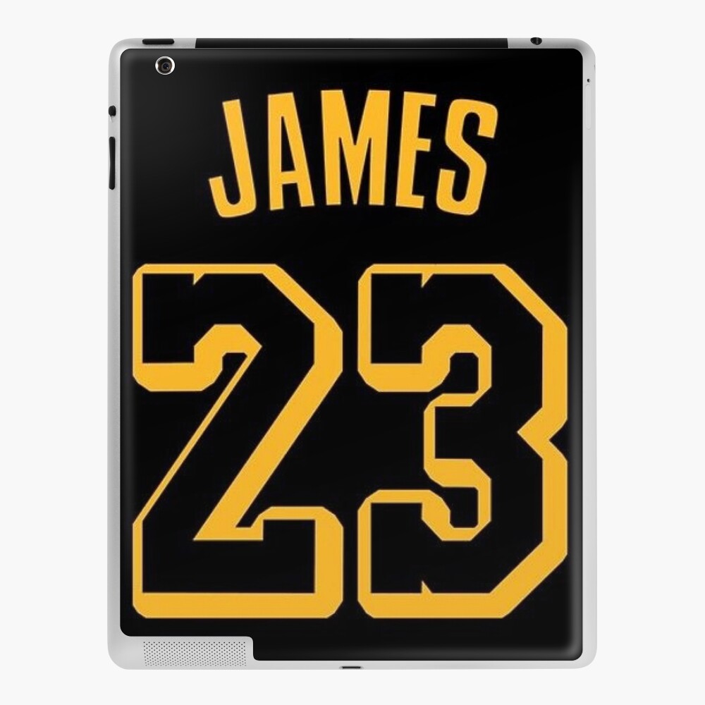 Lebron James Jersey  iPad Case & Skin for Sale by athleteart20