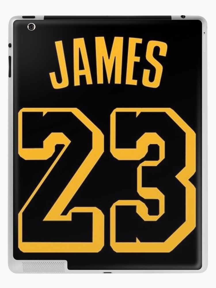 Lebron James Jersey  iPad Case & Skin for Sale by athleteart20