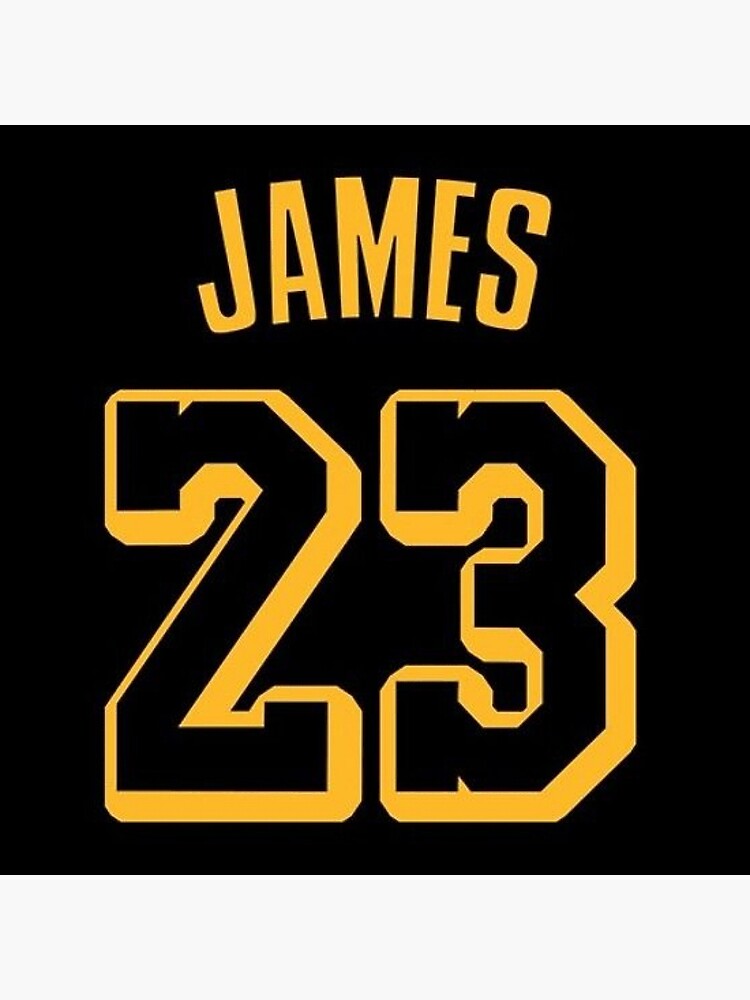 LeBron James Jersey | Art Board Print