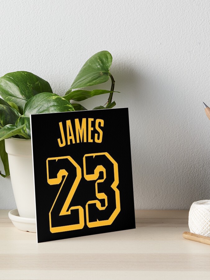 LeBron James Jersey Poster for Sale by Jssy