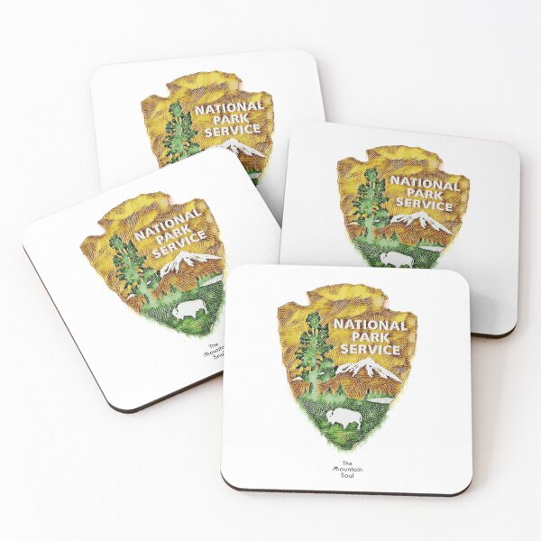 Item preview, US National Park Service (NPS) logo drawing designed and sold by TheMountainSoul.