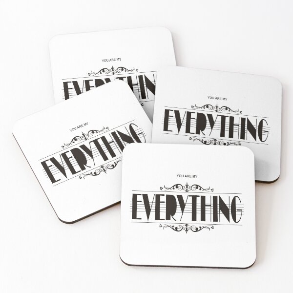 Item preview, You are My Everything - Love Quotes designed and sold by ShopieHome.