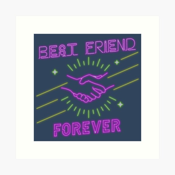 kurry 「BFF - Best Friend Forever」額装付き-