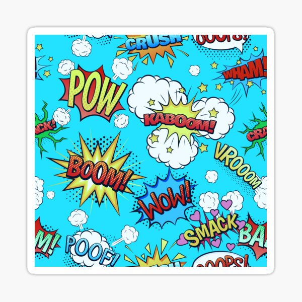Item preview, Sock! Bam! Pow! designed and sold by Karianne Potter.