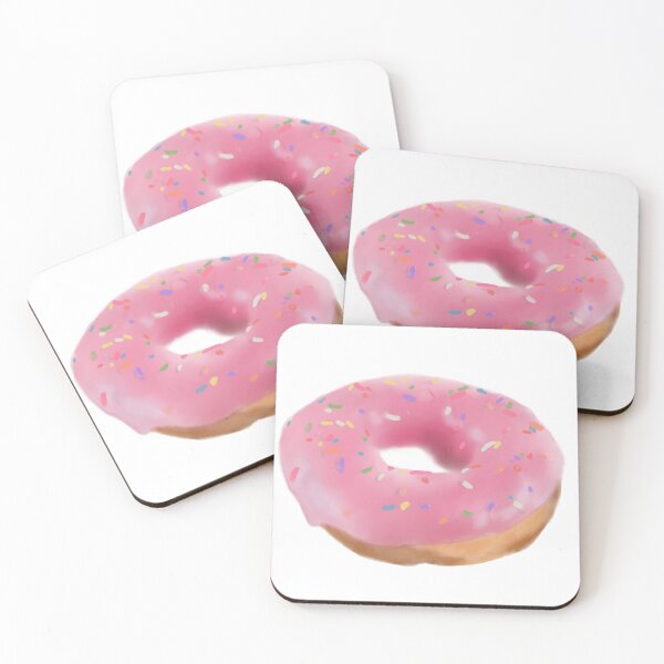 Item preview, Pink Donut with Sprinkles designed and sold by PaintingbyAgnes.