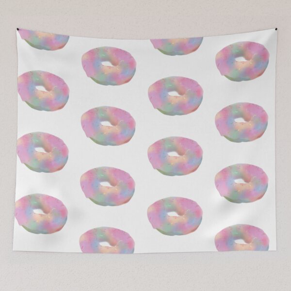 Item preview, Rainbow Donut with Sprinkles designed and sold by PaintingbyAgnes.