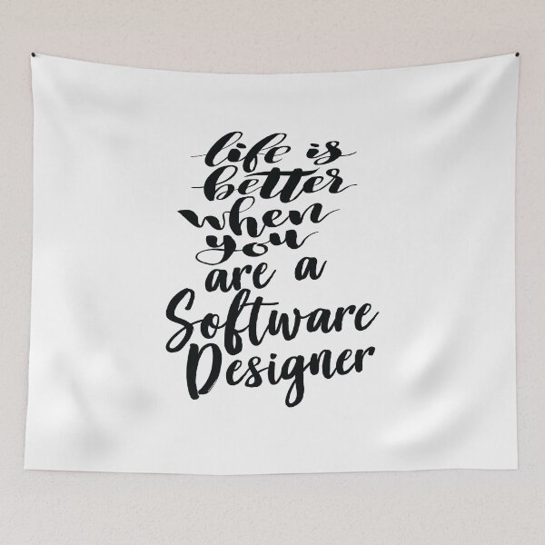 Item preview, Life Is Better When You Are A Software Designer designed and sold by ProjectX23.