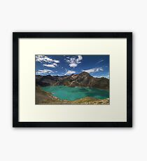 Emerald Green Framed Print
