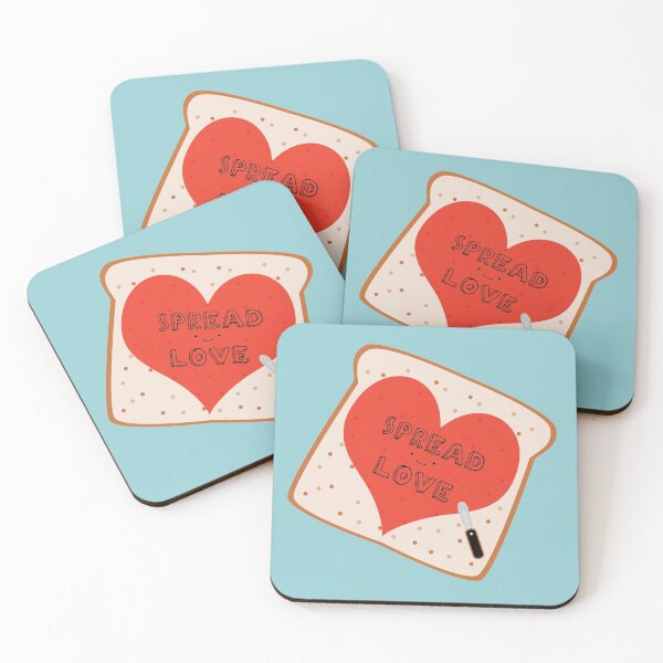 Item preview, Spread Love Cute Jam Toast designed and sold by bittergodart.