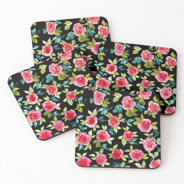 Item preview, Roses Watercolor Pattern designed and sold by HAIFAHARIS.