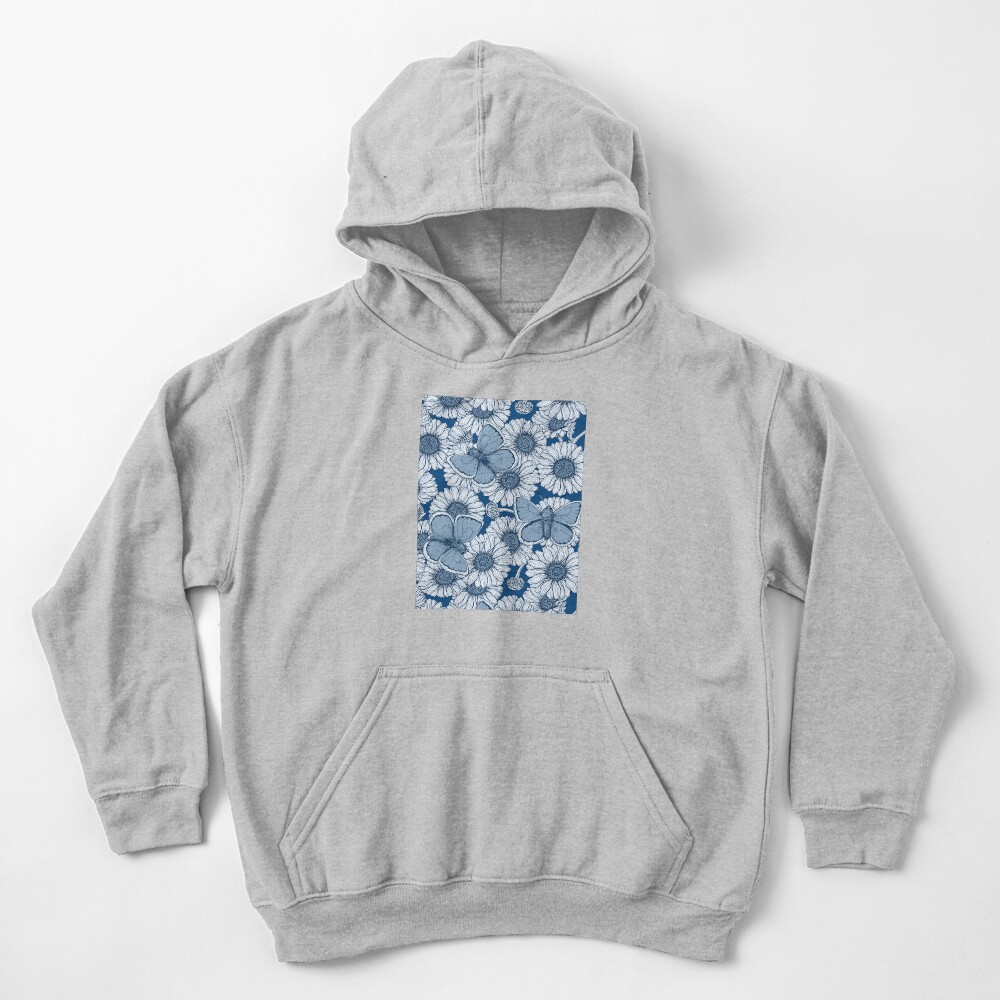 Classic blue spring Kids Pullover Hoodie