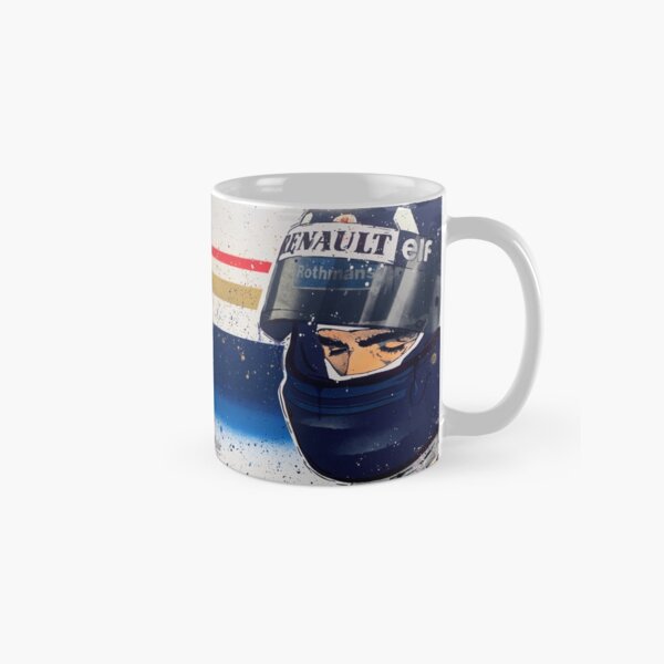Damon Hill - Williams F1 graffiti painting by DRAutoArt Classic Mug