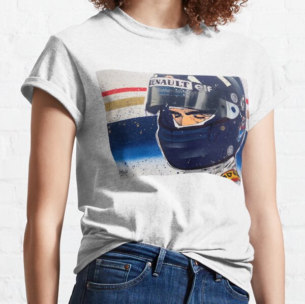 Damon Hill - Williams F1 graffiti painting by DRAutoArt Classic T-Shirt