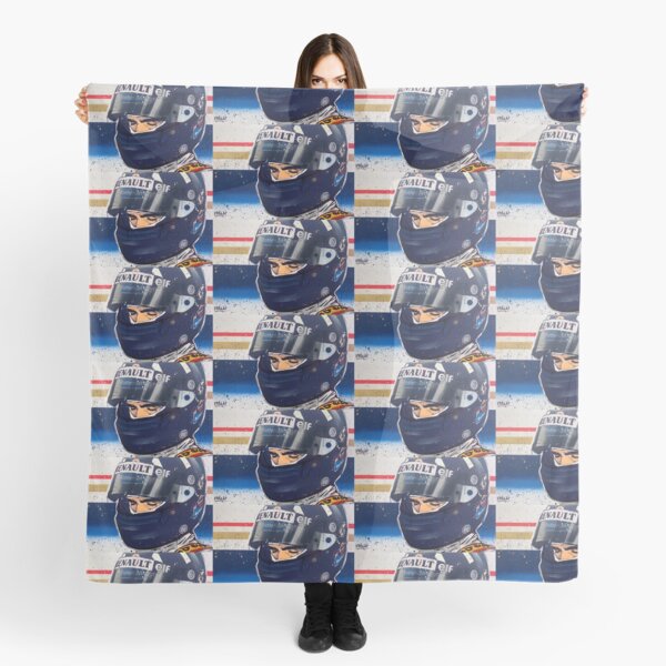 Damon Hill - Williams F1 graffiti painting by DRAutoArt Scarf