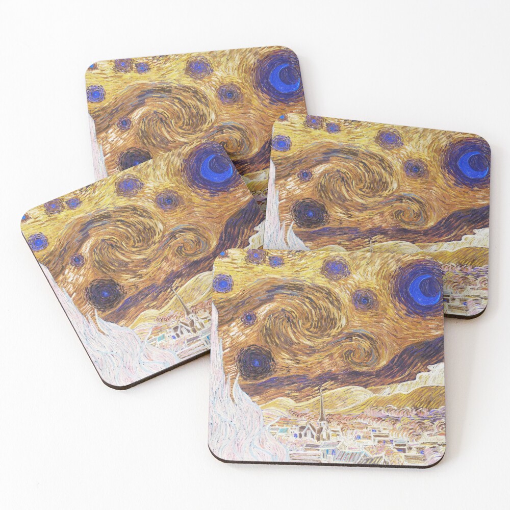 Item preview, Coasters (Set of 4) designed and sold by verted.