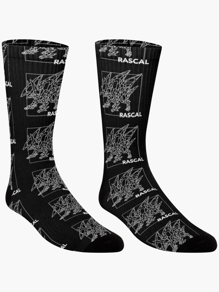 Thumbnail 3 of 5, Socks, Polygon Mega Voltenso designed and sold by RascalMedia.