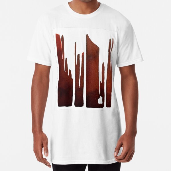 Abstract Long T-Shirt