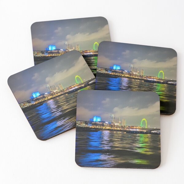 Item preview, Lights playing on the river  designed and sold by DarkoColors.