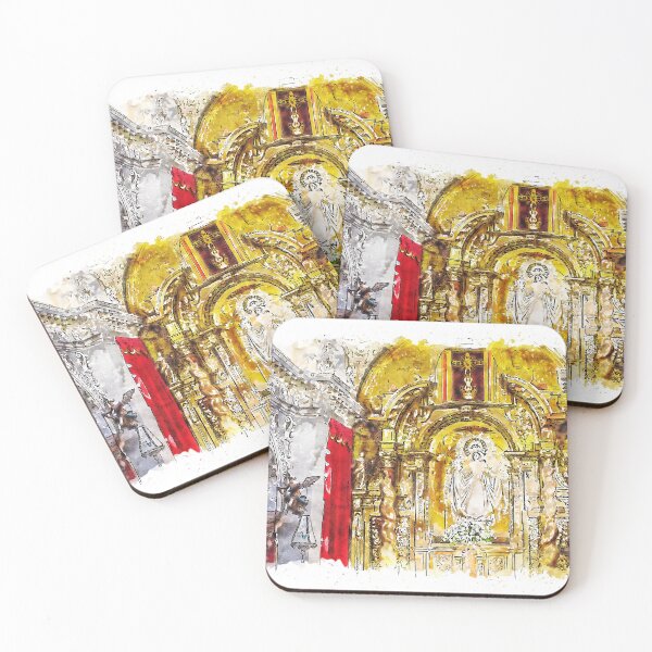 Item preview, Seville - The Church of Santa Maria La Blanca designed and sold by AM FineArtPrints.
