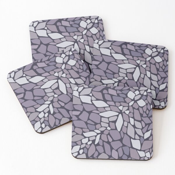 Item preview, Purple mosaic abstract pattern design designed and sold by zarmar.