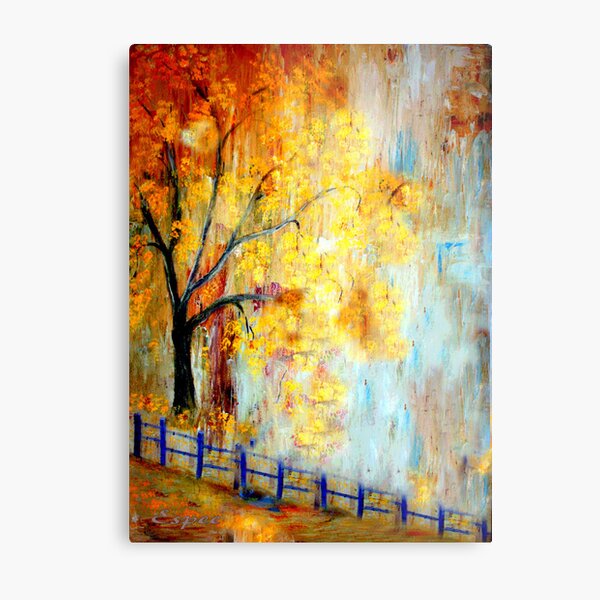 Guayacan Amarillo Metal Print