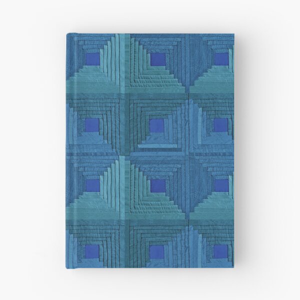 Item preview, Antique Log Cabin Quilt Block Artwork. designed and sold by FuzzyHoney.