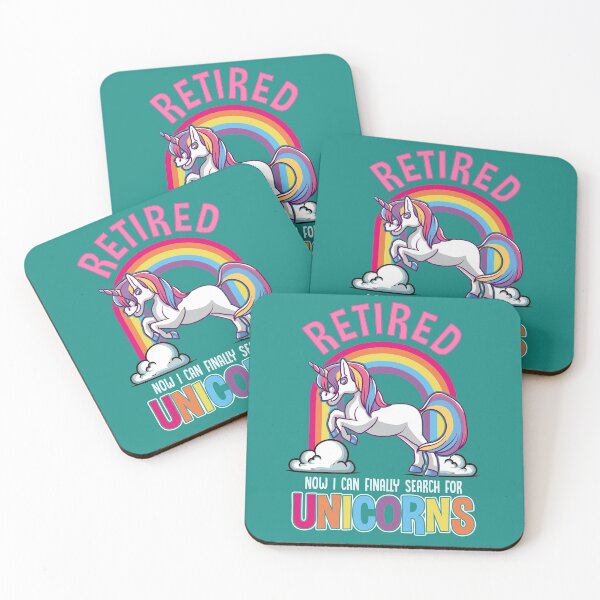 Item preview, Funny Retirement Retired! Time for UNICORNS designed and sold by Coconil.