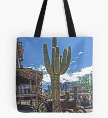 Goldfield Saguaro HDR Tote Bag