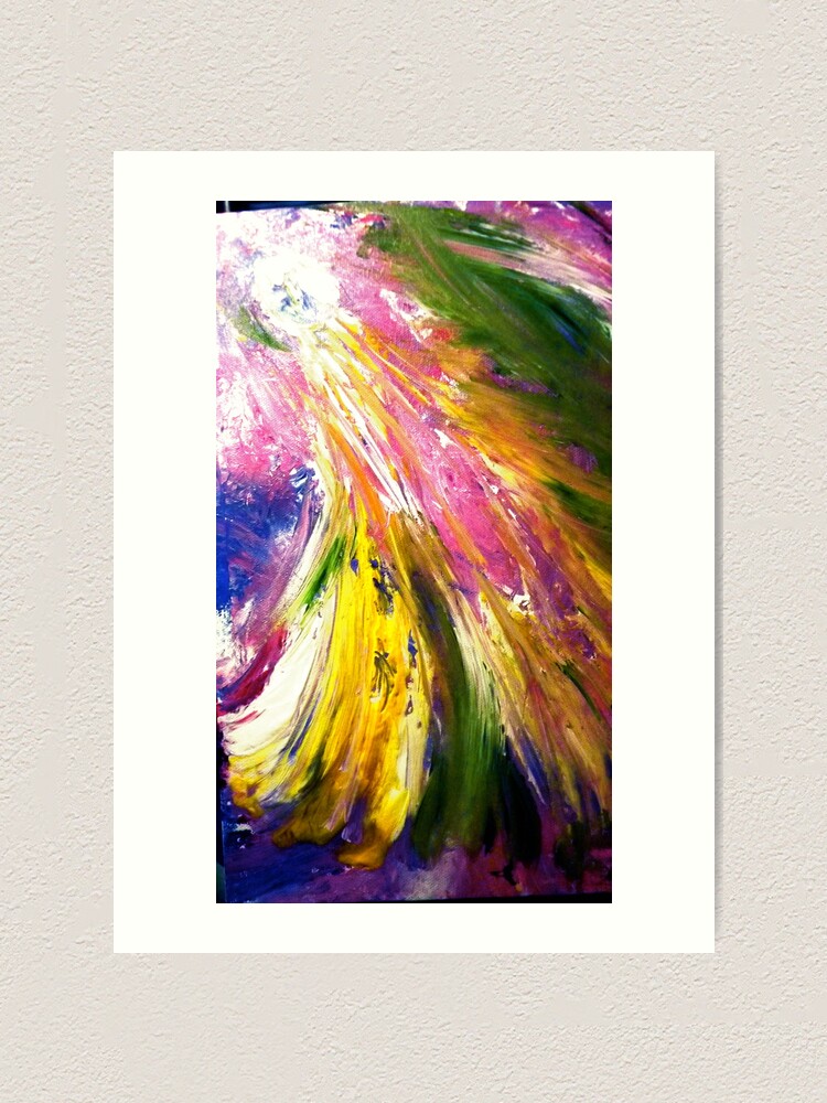Alternate view of Soul Ascends/Soul Descends/3 Art Print