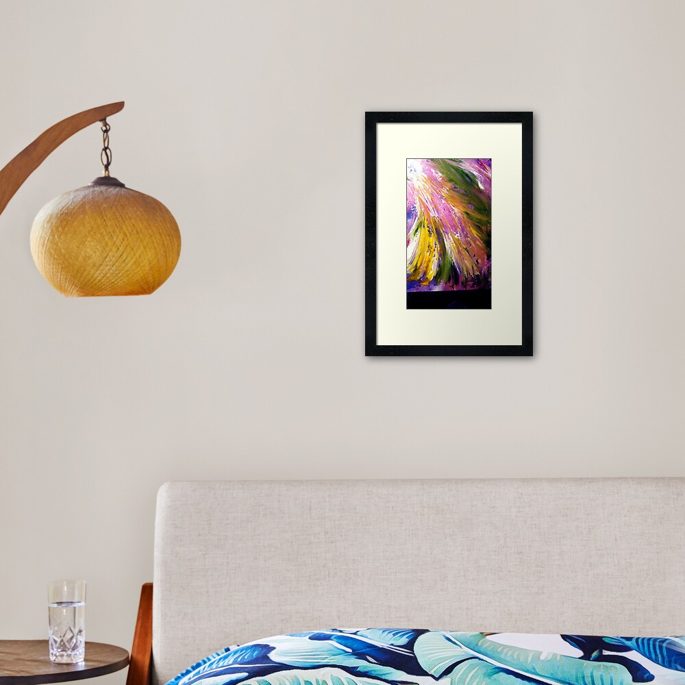 Soul Ascends/Soul Descends/8 Framed Art Print