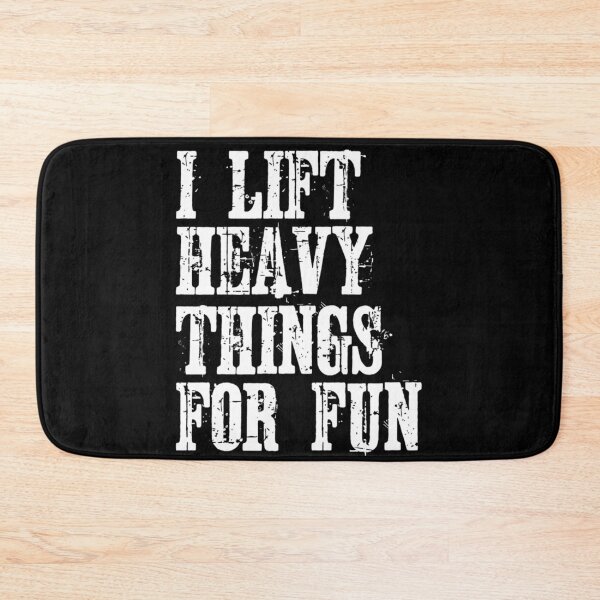 Item preview, Funny Strongman I lift heavy Things For Fun workout  designed and sold by rollcanics.