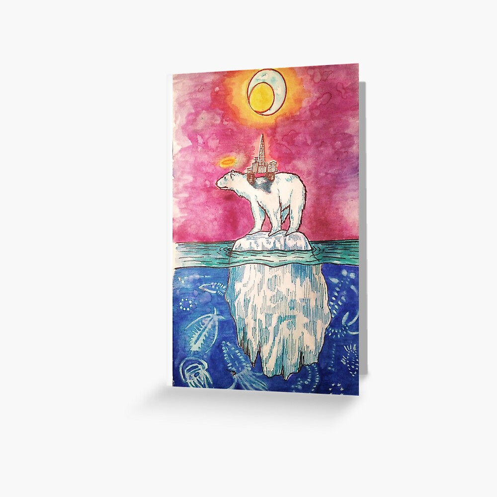 Item preview, Greeting Card designed and sold by zeegreeable.