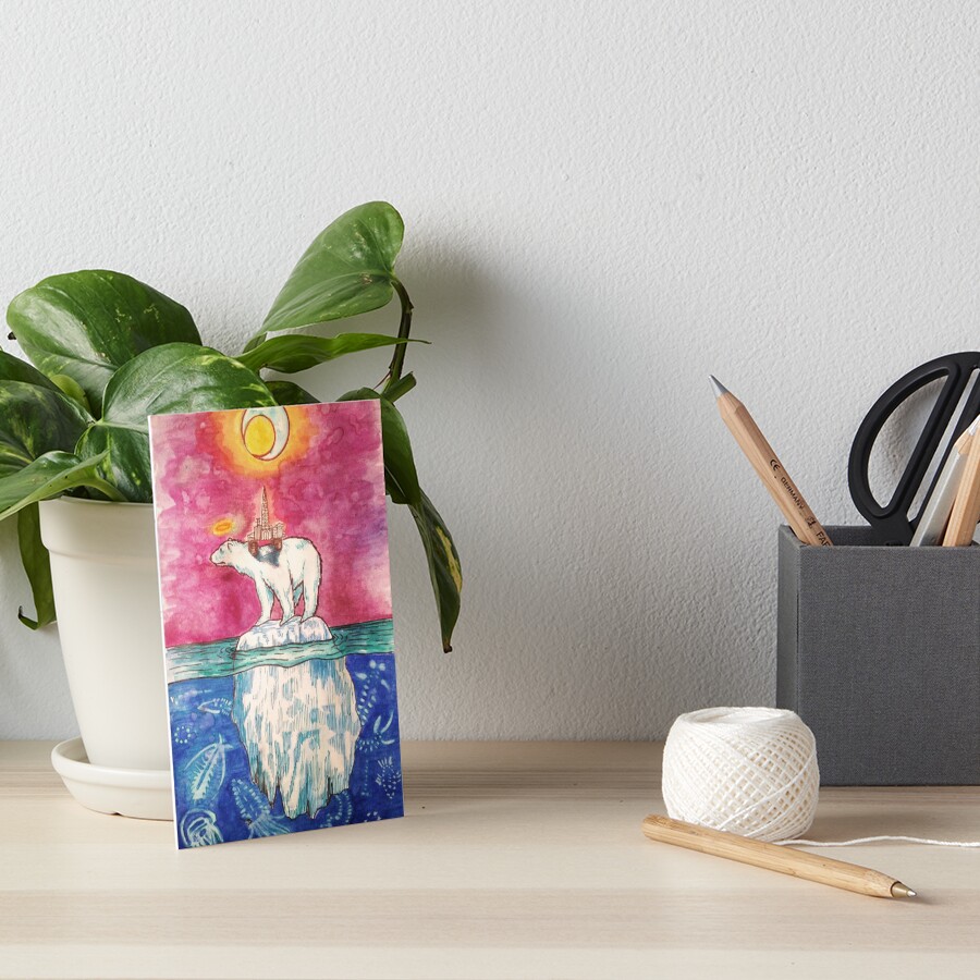 Item preview, Art Board Print designed and sold by zeegreeable.
