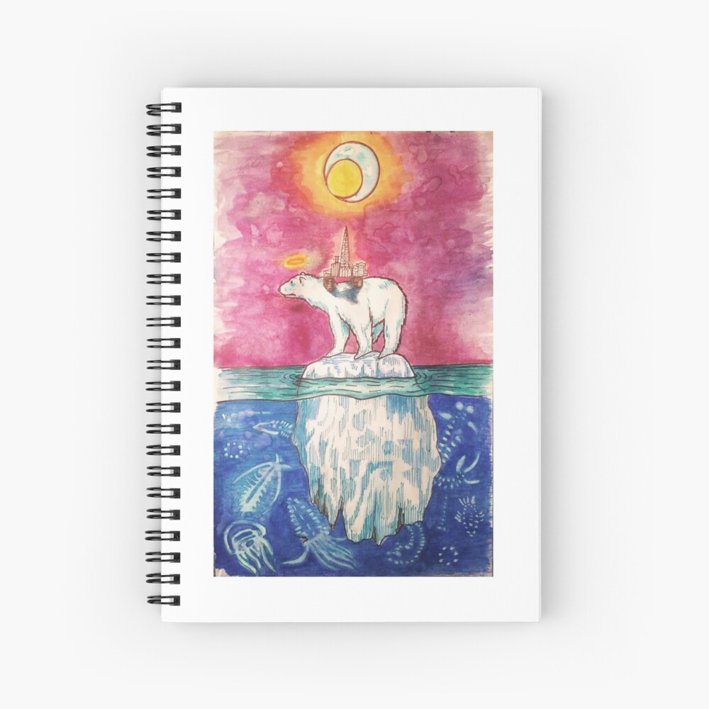 Item preview, Spiral Notebook designed and sold by zeegreeable.