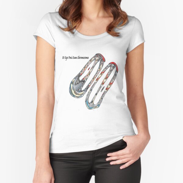 Et Ego Feci Eum Chromosome Fitted Scoop T-Shirt