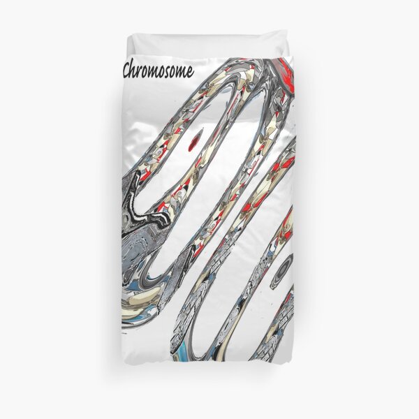 Et Ego Feci Eum Chromosome Duvet Cover