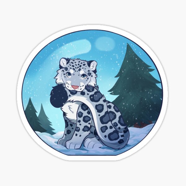 Item preview, Snow leopard globe designed and sold by FabuPonah.