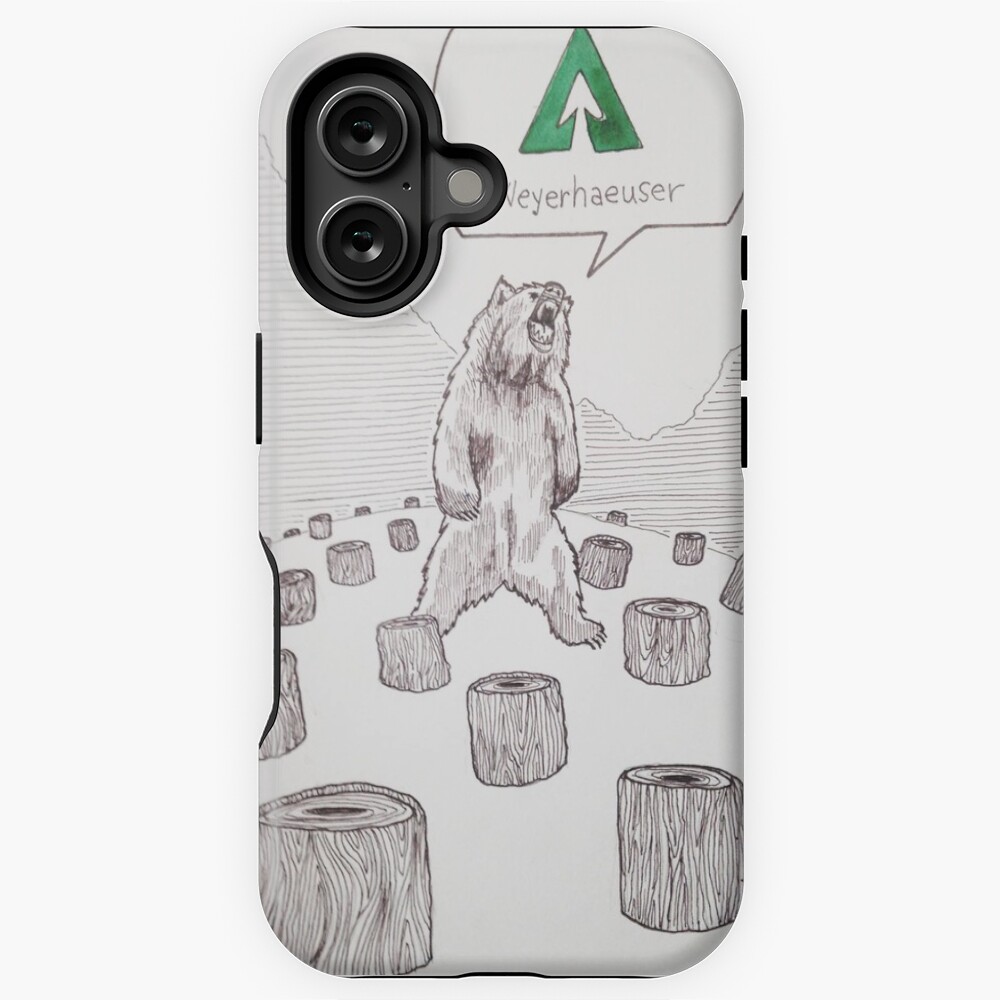 Item preview, iPhone Tough Case designed and sold by zeegreeable.
